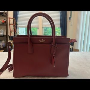 Kate Spade Maroon Shoulder Bag
